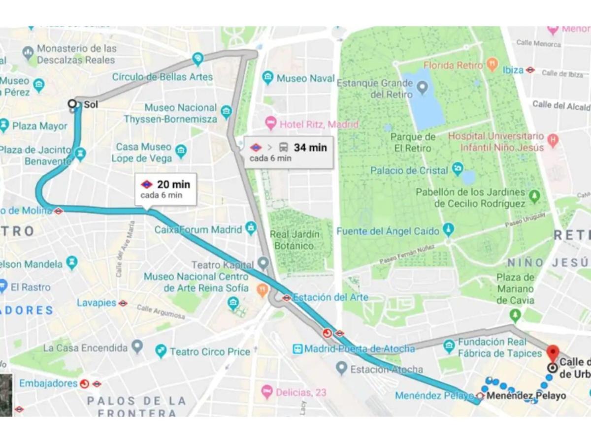 Retiro Park Apartments 마드리드 외부 사진
